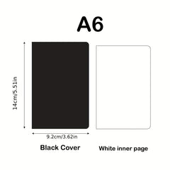 Minimalist Leather Notebook w/ Blank Inner Pages