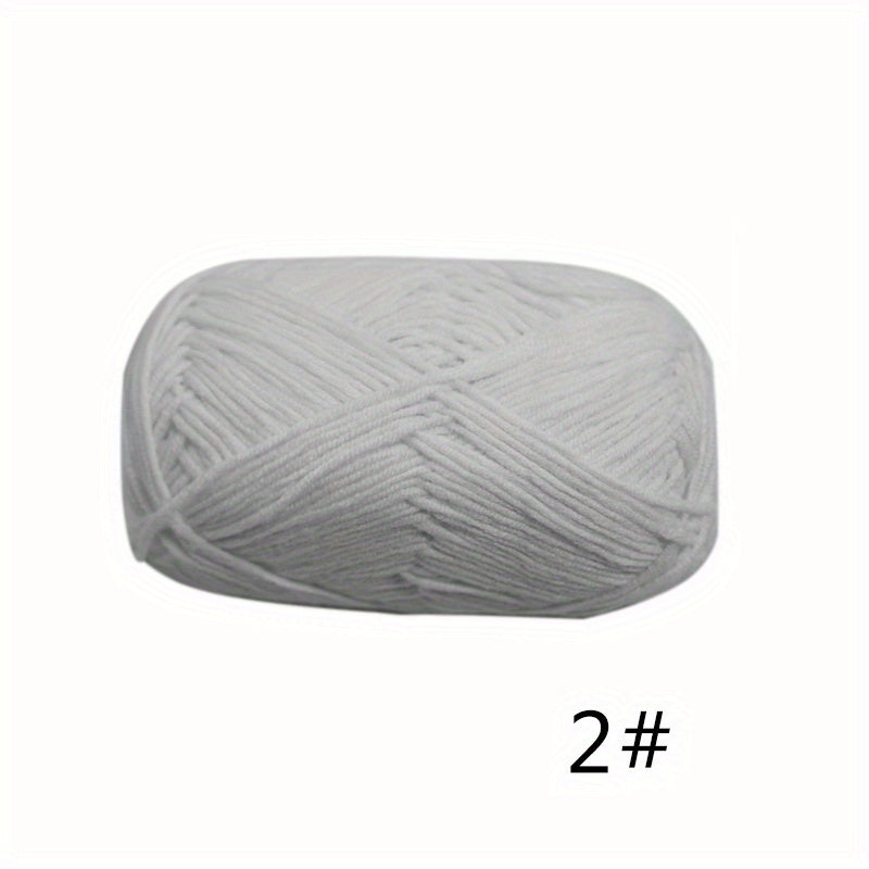 4pcs 60C/40A 4 Strands Yarn for Crochet & Knitting 40g