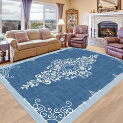 Boho Anti Fatigue Kitchen Rug Vintage Non Slip Soft Faux Sheepskin Mat