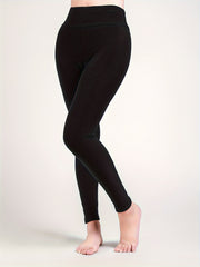 High Stretch Yoga Fleece Leggings High Waist Sports Running Warm Tight Pants