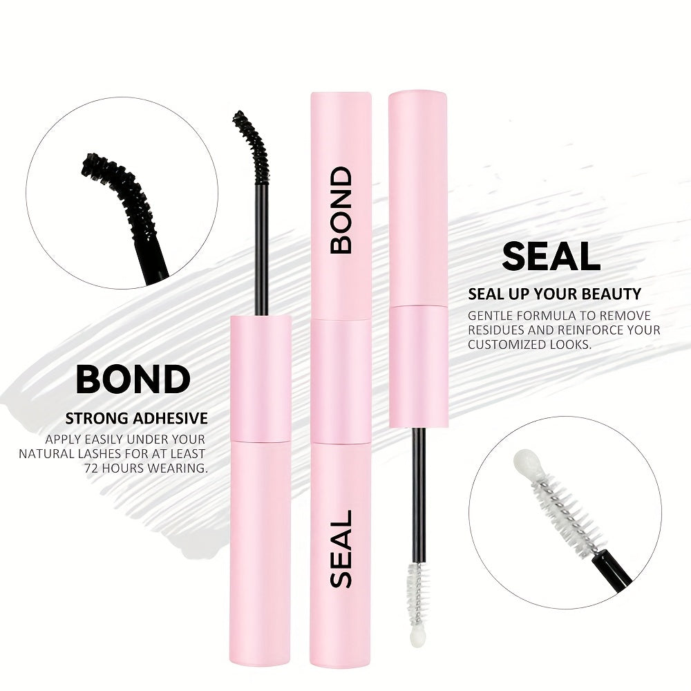 Long-Lasting Waterproof Lash Glue Bond & Seal for DIY Extensions