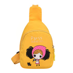 Cartoon Small Chest Bag For Travel Casual Diagonal Shoulder Bag Crossbody Bag