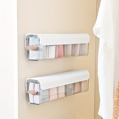 Wall mounted Underwear Storage Box Drawer Type Space saving Closet Organization