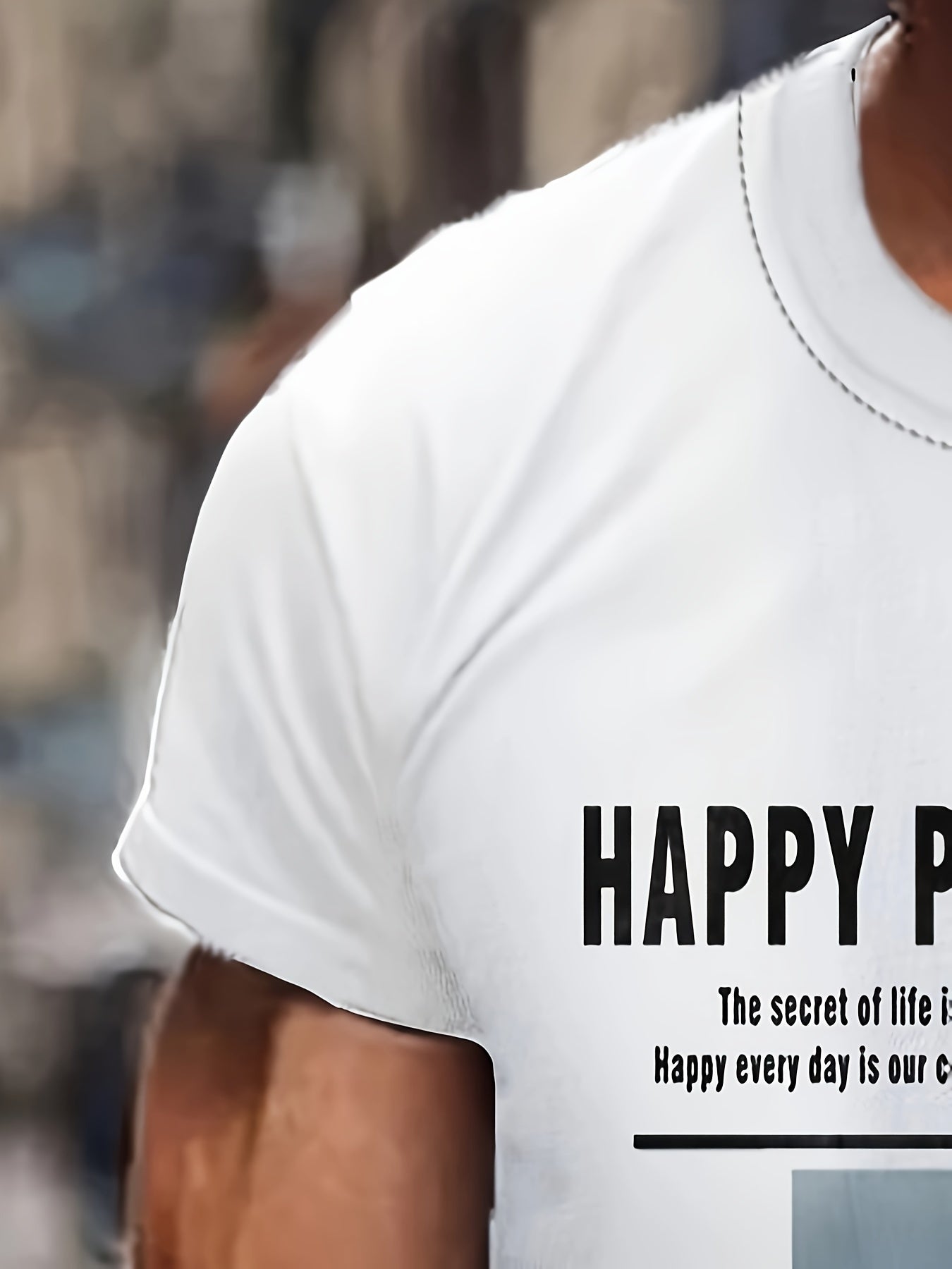 Beach Pattern T shirt Men's Street Style Tee Shirt For Summer