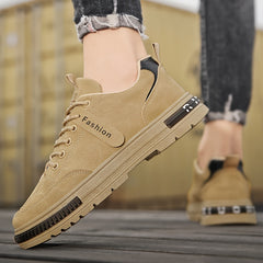 Men's Lace up Sneakers Casual Walking Shoes Comfortable And Breathable