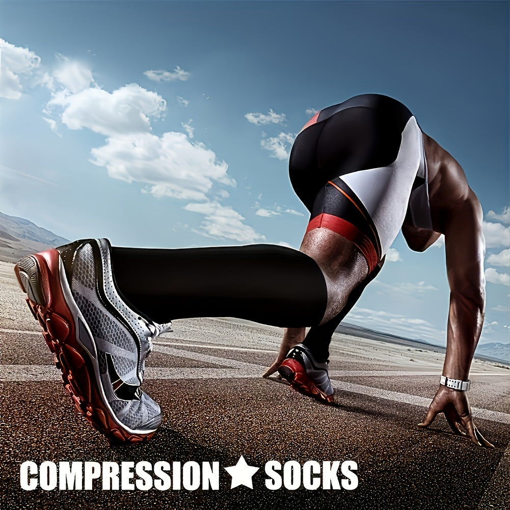 Copper Compression Socks 10-20 mmHg Knee High for Women Men