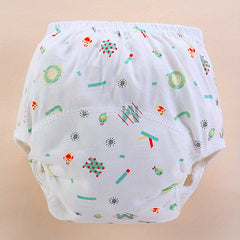 Reusable Infant Training Pants, Washable Cotton Cloth Diapers