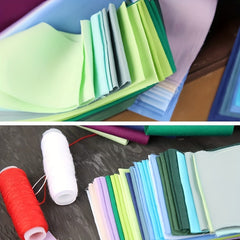 40pcs Fabric Bundles Quilting Patchwork Scrap DIY Sewing Craft