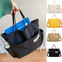 Mommy Diagonal Bag Canvas Large Capacity Portable Messenger Bag