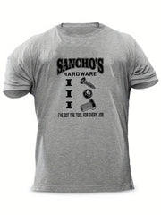 Men's Tool for Every Job Letter Print T-shirt