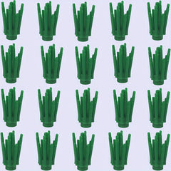 20pcs Building Block Grass Stems Leaves Twigs Farm Plant Garden Toy