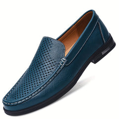 Men's Casual Formal Loafers PU Leather Shoes Soft Sole