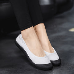 Women's Soft Bottom Flat Shoes Yoga Dance Exercise Fitness Dance Walking Shoes