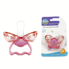 Dust-proof Silicone Pacifier with Automatic Closing for Play