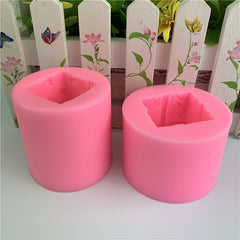 Silicone Candle Mold DIY Christmas Box Soap Aroma Mold