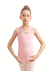 Girls Dance Lace Leotard Kids Ballet Wear Leotards Water Drop Hollow
