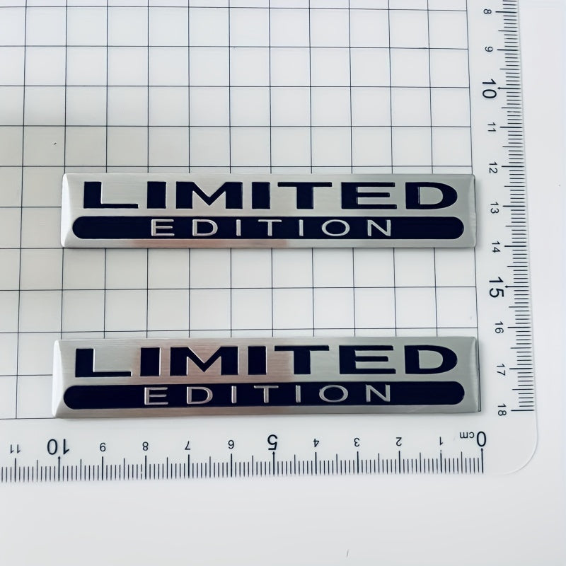 Pair Of SPECIAL EDITION Car Logos Stickers