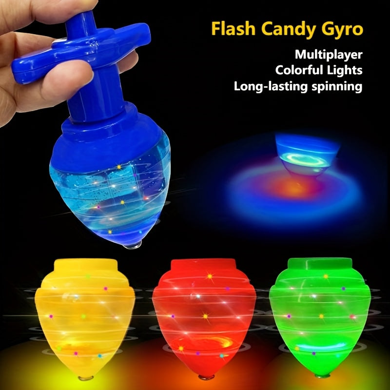 Colorful Candy Top with Lighting Effects & Extended Spin Time