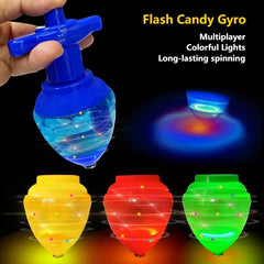 Colorful Candy Top with Lighting Effects & Extended Spin Time