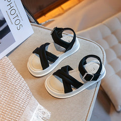 Girls' Breathable Open Toe Sandals Lightweight Anti Slip Comfortable Sandals