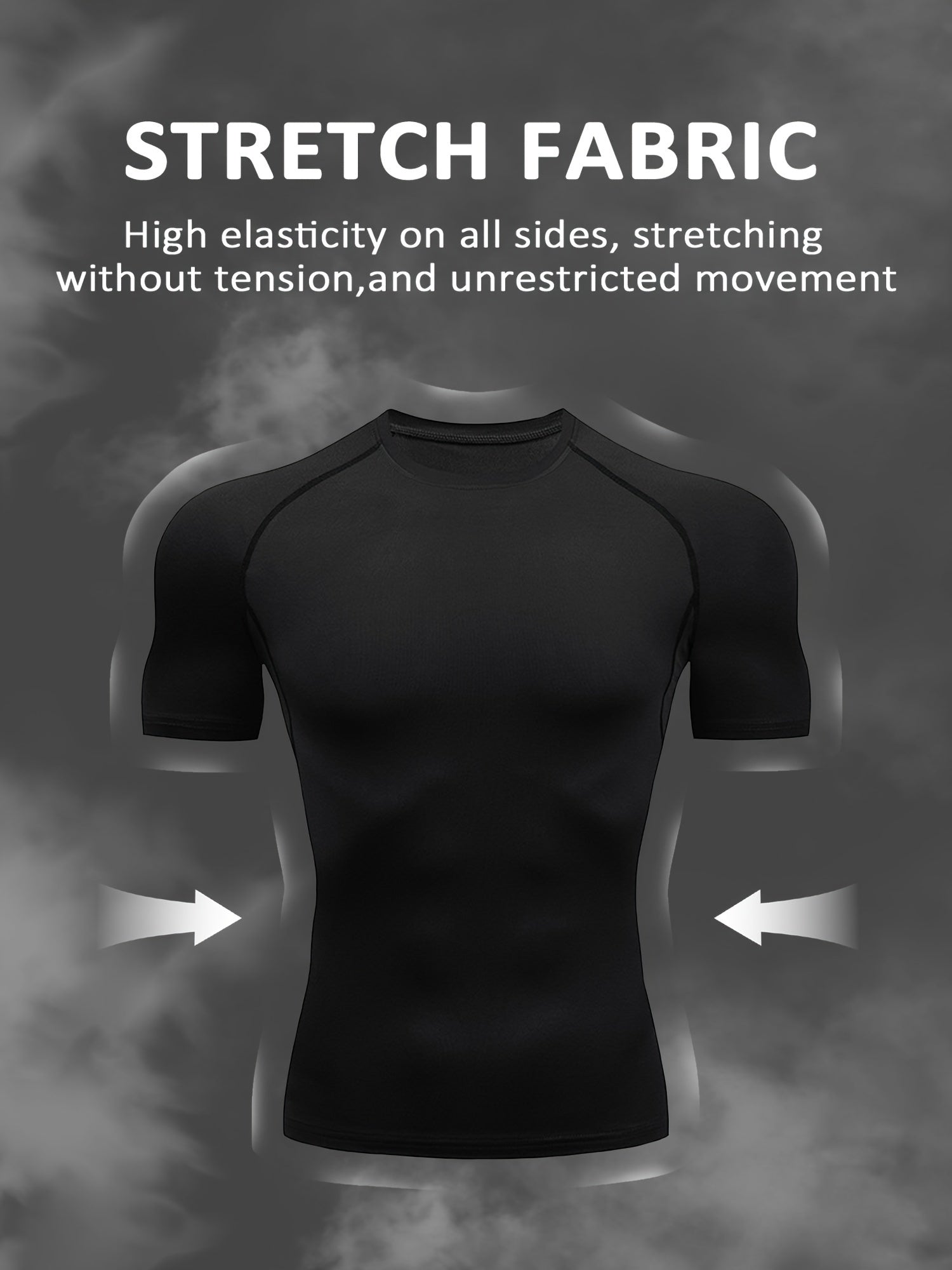 Men's Quick Dry Sports Compression Tee
