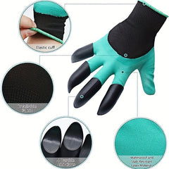 Garden Gloves With Claws for Men and Women - Easy Digging