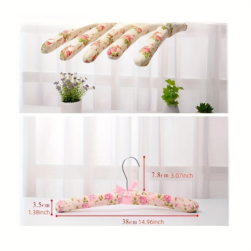 20pcs Non Slip Clothes Hangers Space Saving Dress Hanger Hook Drying Rack Random