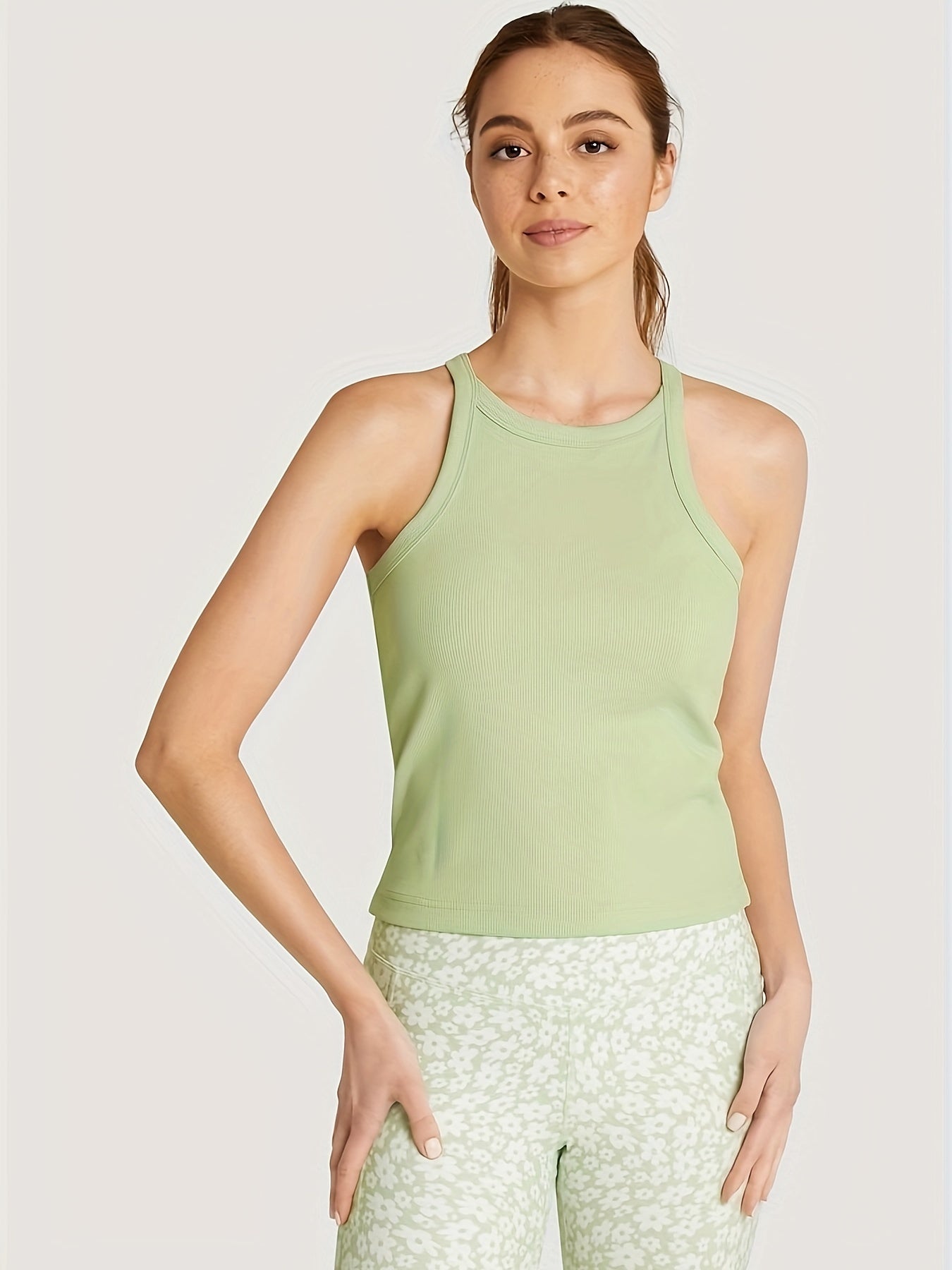 Stretch Racerback Tank Top for Women
