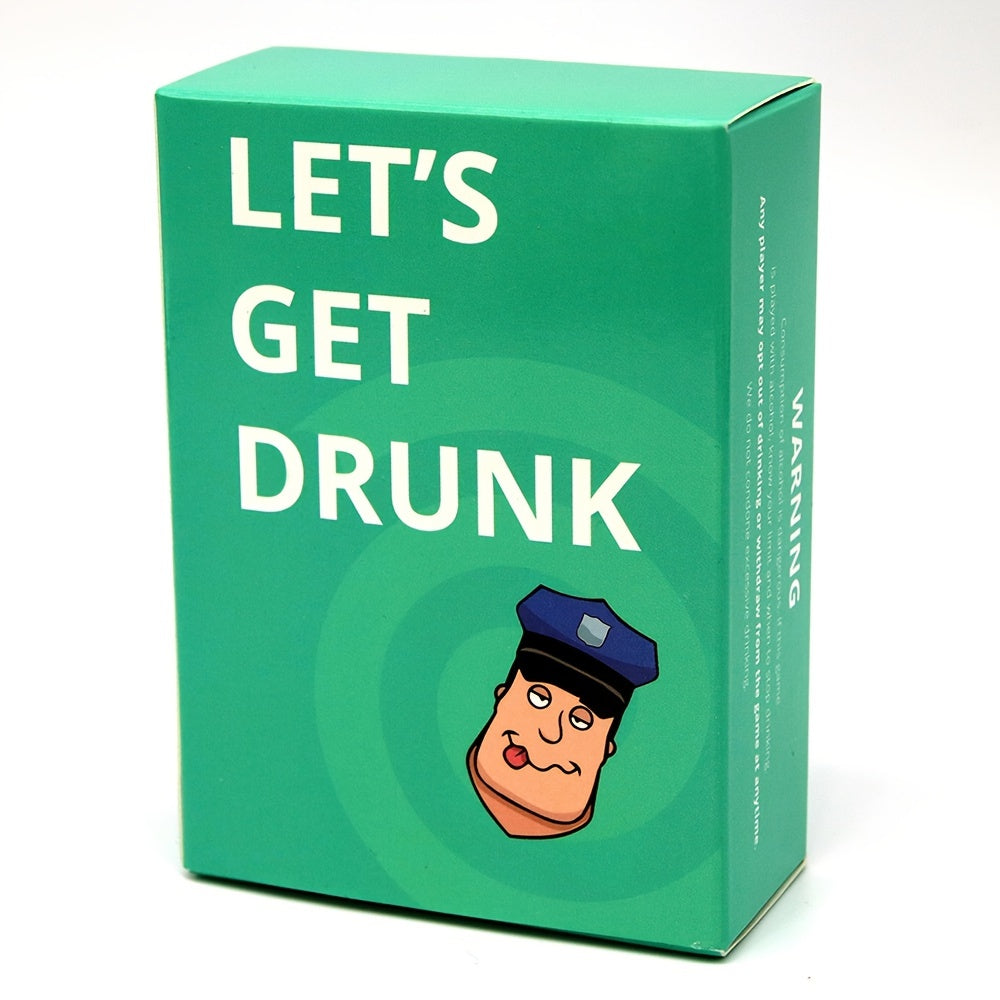Let's Get Drunk Card Game for Adults - Perfect for Parties and Family Gatherings