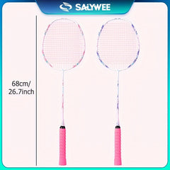 SALYWEE Professional Badminton Racket - Carbon Racket For Competition & Training