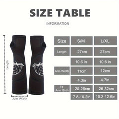 Professional Volleyball Arm & Wrist Sleeve Protectors