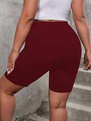 High Waist Leggings Sexy Workout Slim Biker Shorts Women's