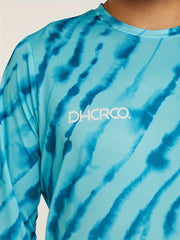 Men's Tie Dye Long Sleeve Motorcycle Off road T-Shirt