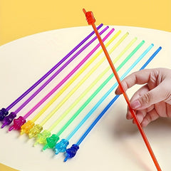 10pcs Classroom Teaching Sticks for Blackboard Reading & Drawing
