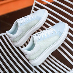 Men's Reflective Color Block Sneakers - Non Slip Outdoor Shoes