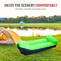 Portable Inflatable Sofa Air Mattress for Outdoor Beach Park