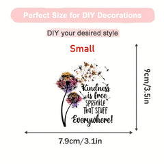 Bee Floral Nature Iron On Decal Patches Heat Transfer Stickers DIY Appliques