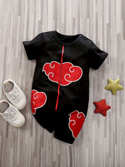 Lucky Cloud Graphic Romper Infant Jumpsuit
