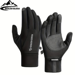 Winter Cycling Gloves Warm Waterproof Touch Screen Ski Gloves