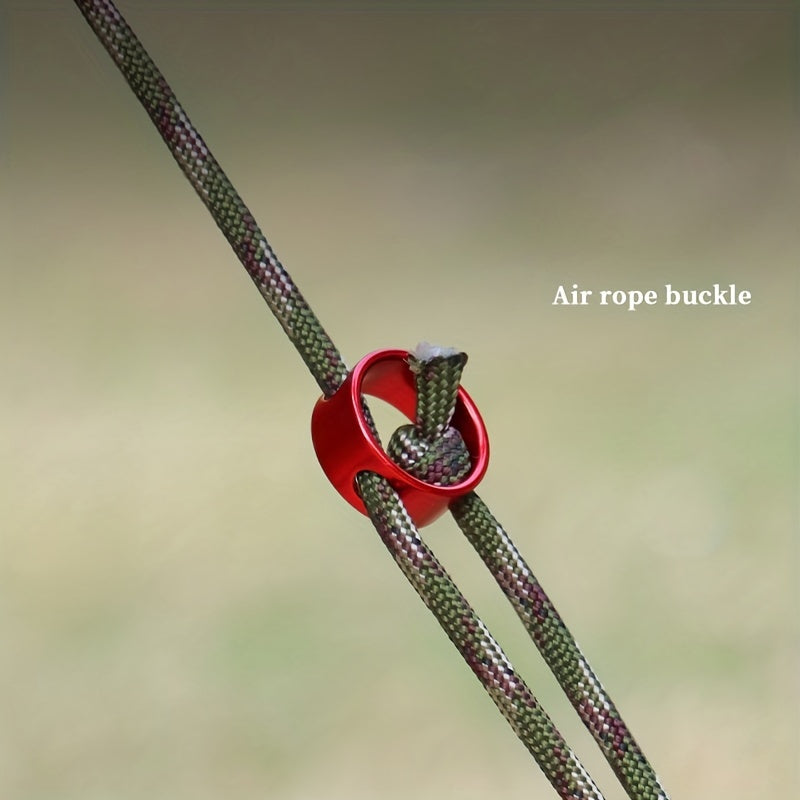 2pcs Wind Rope Buckle for Tents Adjustable Fixing Ring Camping Hiking