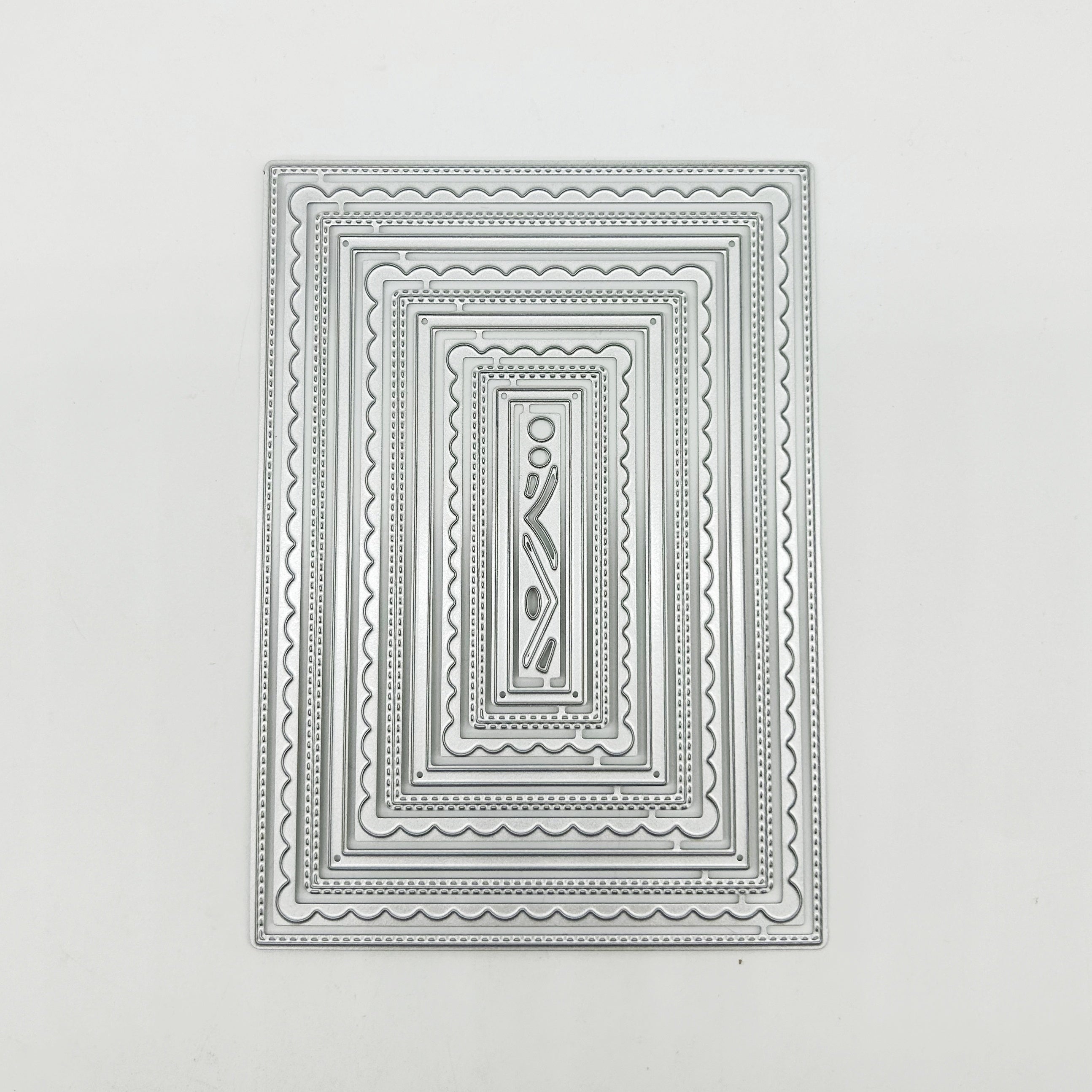 Rectangular Pattern Frame DIY Metal Embossing Scrapbooking Cutting Die
