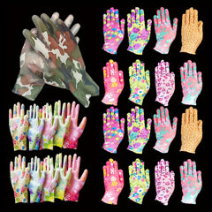 2 Pairs Gardening Gloves For Women And Men Outdoor Protective Work Gloves