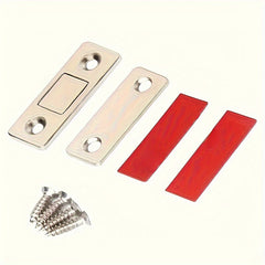 Stainless Steel Hidden Magnetic Door Suction - Wardrobe Cabinet Strong Magnet
