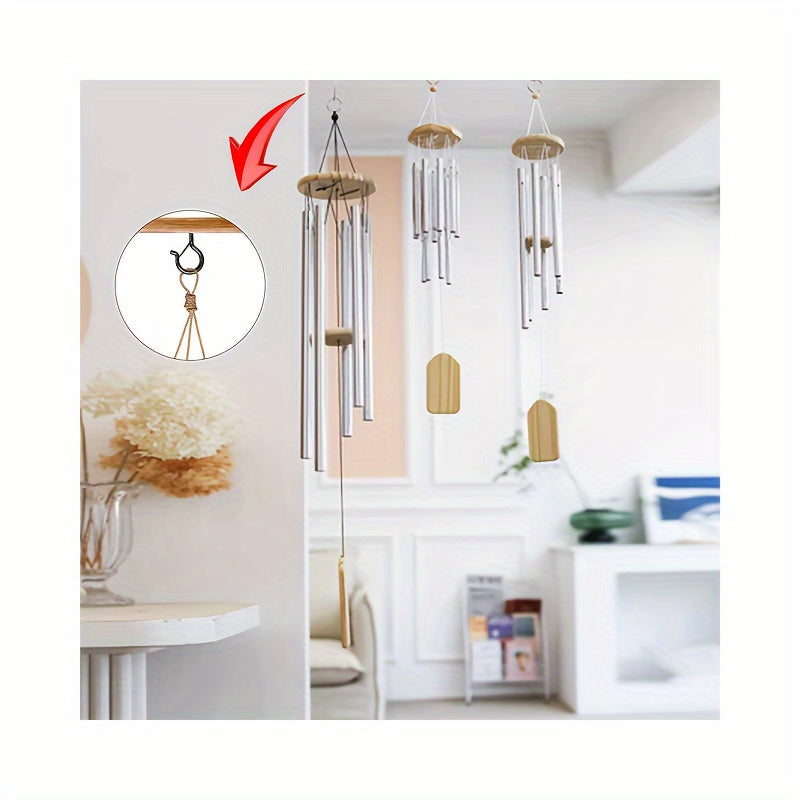 6pcs Metal Christmas Lantern Hook Q Shaped Flower Pot Hook Vertical Hanging Silv