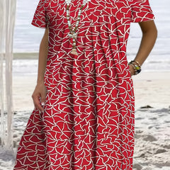 Floral Print Dress with Pockets