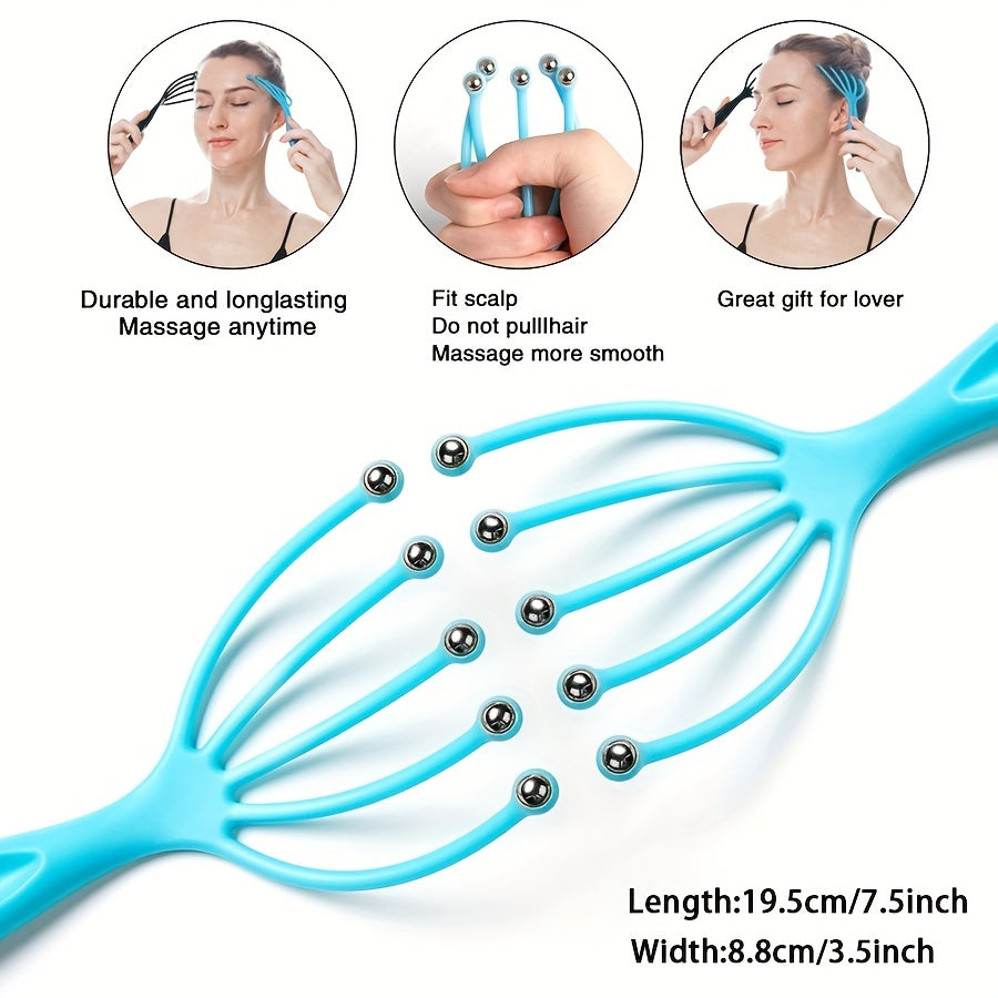 Portable Five Claw Scalp Massager for Relaxation