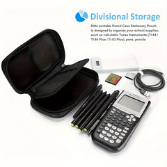 Waterproof Data Cable Storage Bag PU Leather Travel Organizer