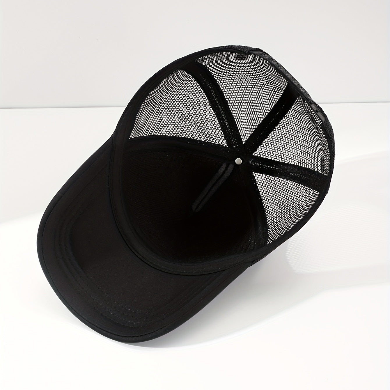 Shark Print Trucker Hat Mesh Breathable Baseball Cap