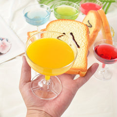 Juice Cup Bread Set Pretend Play Kitchen Props