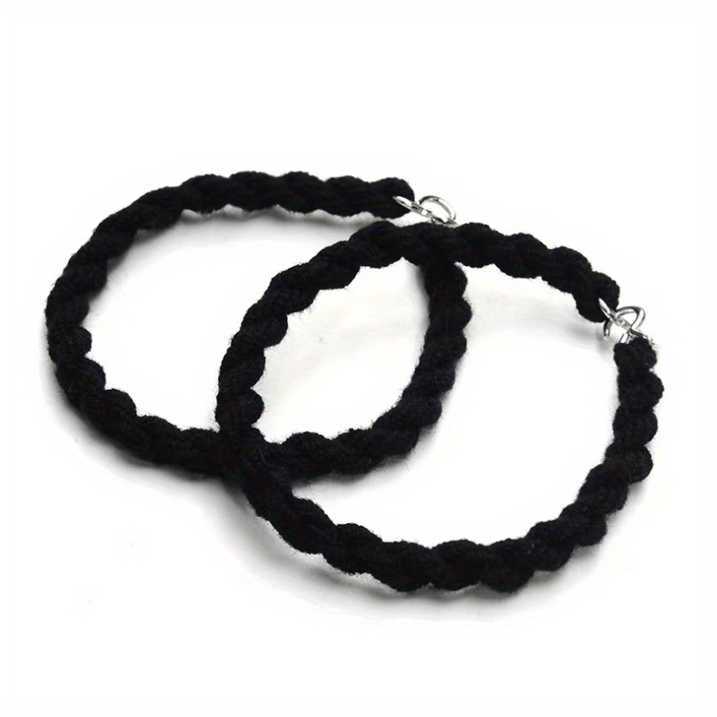 Elastic Boot Bands with Metal Hooks for Military Boots
